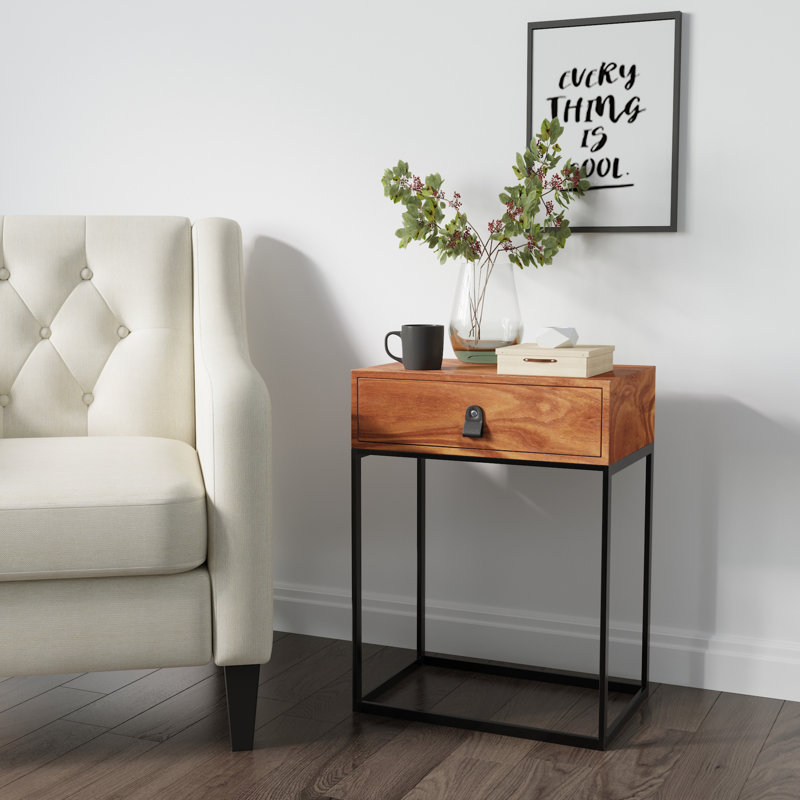 17 Stories Langford End Table with Storage & Reviews Wayfair
